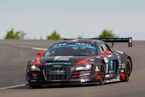 Geen goed resultaat voor de Audi PK Carsport in Dijon na een ongeval