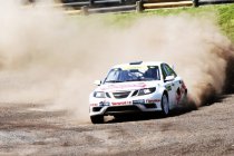 Joni-Pekka Rajala met Saab van Eklund in European RX