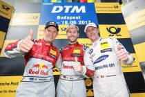 Hungaroring: René Rast nieuwe leider na eerste zege, Martin knap derde
