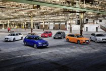 Audi Sport viert 25 jaar Audi RS-modellen
