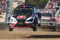 Timo Scheider en Kevin Eriksson in World RX met MJP Racing Team Austria