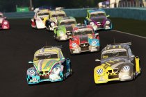 Een bijzonder internationale Xmas Race van de VW e-Fun Cup