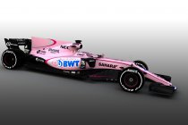 Force India ruilt Indische driekleur voor mat roos