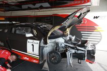 Nogaro: Voortijdig einde van het raceweekend van Vanthoor en Frijns
