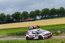 Ypres Rally: Gilles Pyck met een Volkswagen Polo GTI Rally2 dicht  bij een top 10 in Ieper