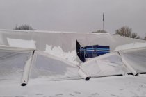 Imola: Zware schade bij Super Trofeo door hevige sneeuwval