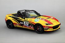 24H Zolder: Bert Longin stelt de nieuwe livery van de MSTC Mazda MX-5 voor