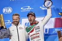 Tiago Monteiro (Boutsen Ginion) en Esteban Guerrieri (Münnich Motorsport) verdedigen Honda-kleuren in WTCR