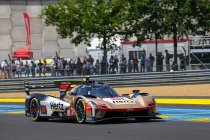 Cadillac boven tijdens eerste vrije training