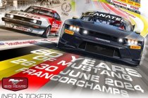 Affiche 4/10: Ford, het comeback-verhaal op een verzamelaffiche voor de eeuweditie van de CrowdStrike 24 Hours of Spa