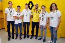 Max Defourny op bezoek bij Renault Sport F1 team