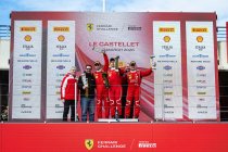 Le Castellet: Tweemaal zilver voor Gilles Renmans in Ferrari Challenge Europe