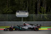 België: Hamilton snelste na regen