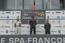 Belgian Historic Cup met 65 wagens tijdens Spa Summer Classic