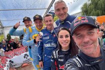 Rally: Cherain mag met Loeb op podium