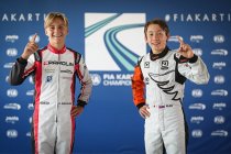 Nakamura-Berta en Khavalkin pakken Europese OK en OK-Junioren titels
