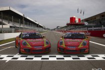 Dylan Derdaele tweemaal in het voorprogramma van de F1 in Porsche Supercup