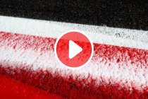 Foto's: Een besneeuwd Spa-Francorchamps gezien vanuit de lucht
