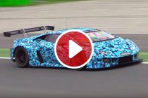 Lamborghini Huracán GT3 Evo gespot