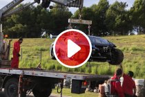 Gerard Van der Horst vroegtijdig uitgeteld na zware crash (+ video)
