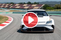 Mattias Ekström werkt eerste test af met CUPRA e-Racer (+ video)